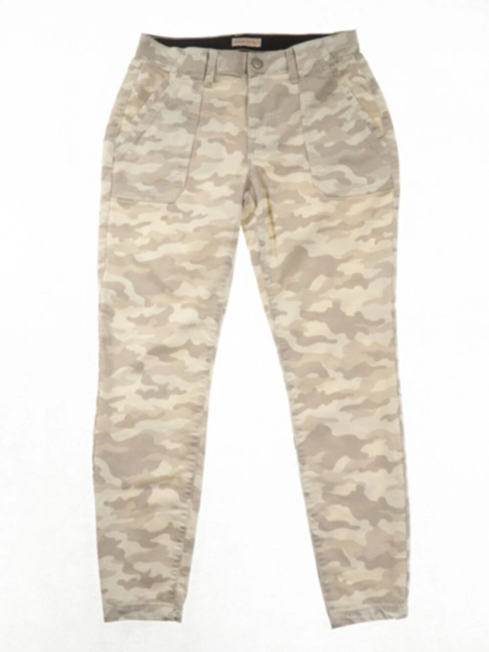Knox Rose Beige Camo Straight Leg Pants size 14